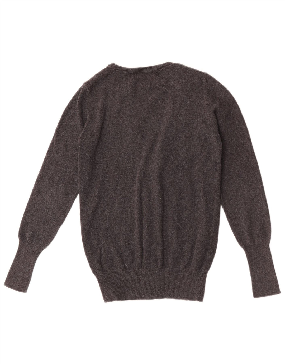 Maglione cardigan da donna Zara UK 12 Cotone grigio medio