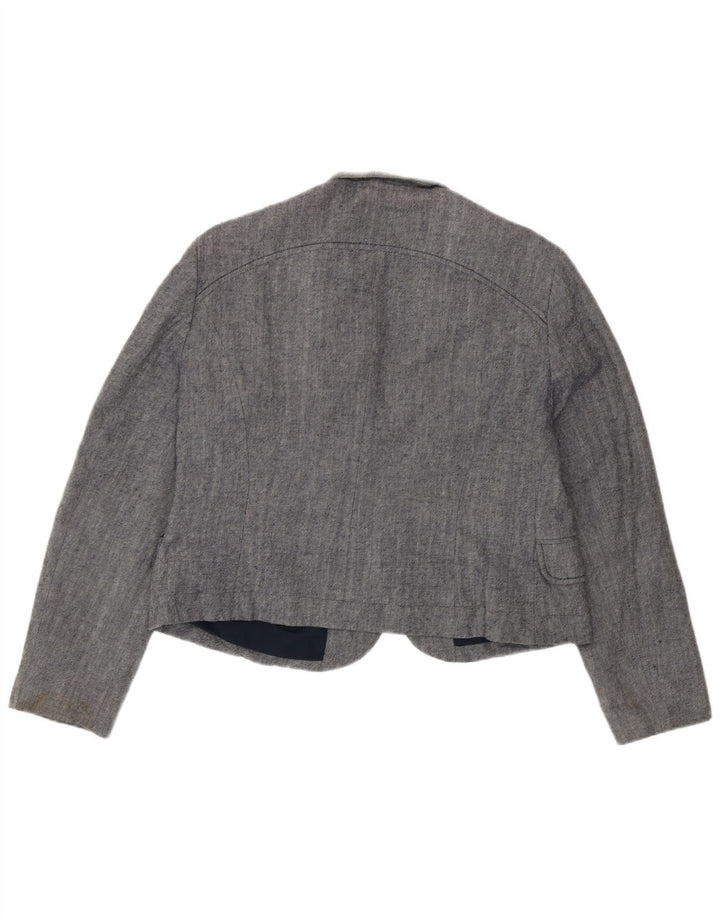 Giacca Bolero da donna Marks & Spencer UK 18 XL cotone blu