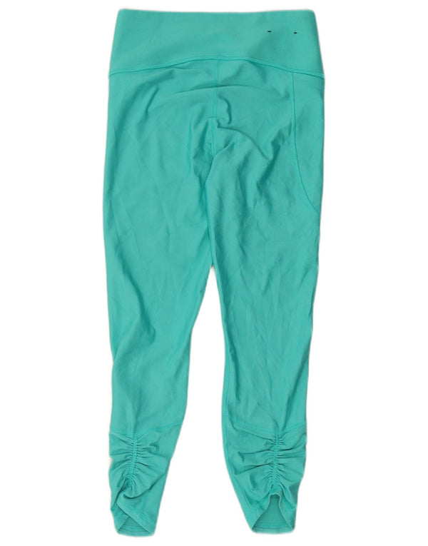 Leggings Capri da donna Under Armour UK 12 poliestere turchese medio
