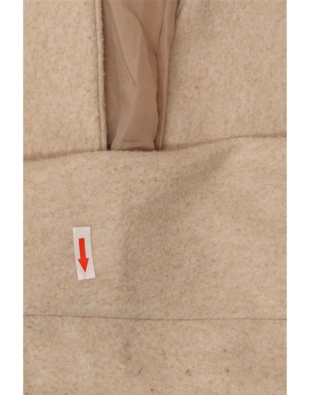 Soprabito aperto oversize da donna Zara UK 6 XS Beige