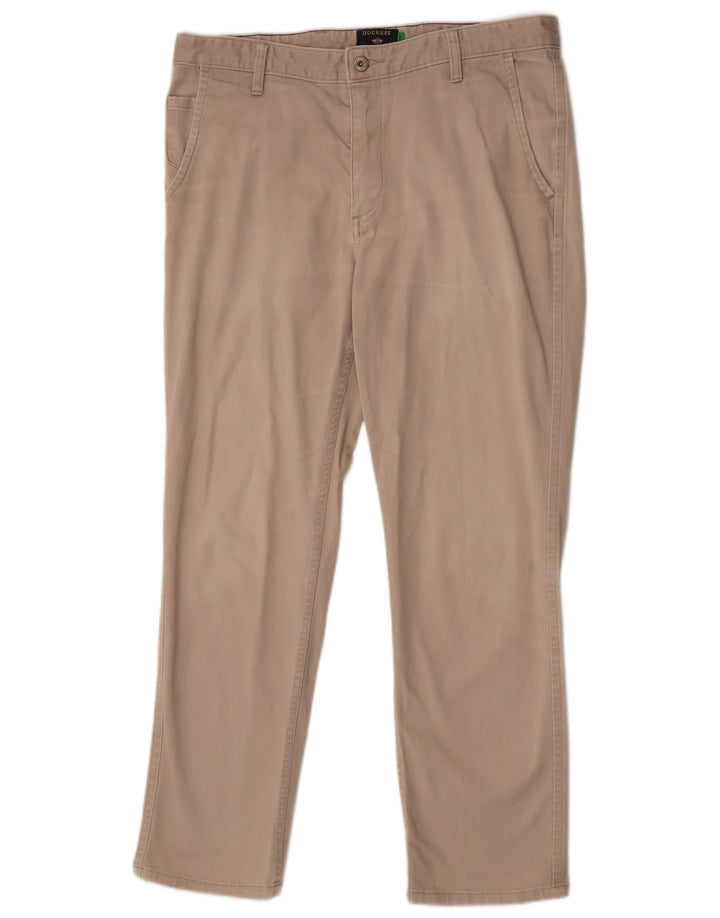 Pantaloni chino slim da uomo Dockers W34 L29 Beige