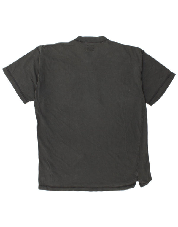 T-shirt da uomo LEVI'S Top grande in cotone nero