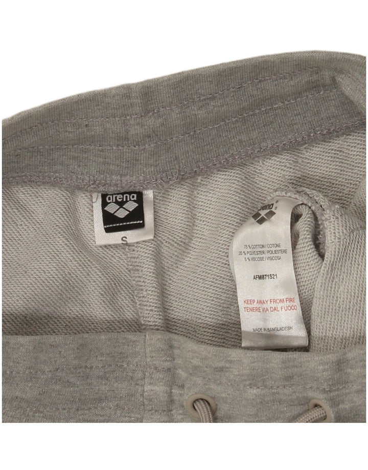 Pantaloncini sportivi grafici da uomo ARENA piccoli in cotone grigio