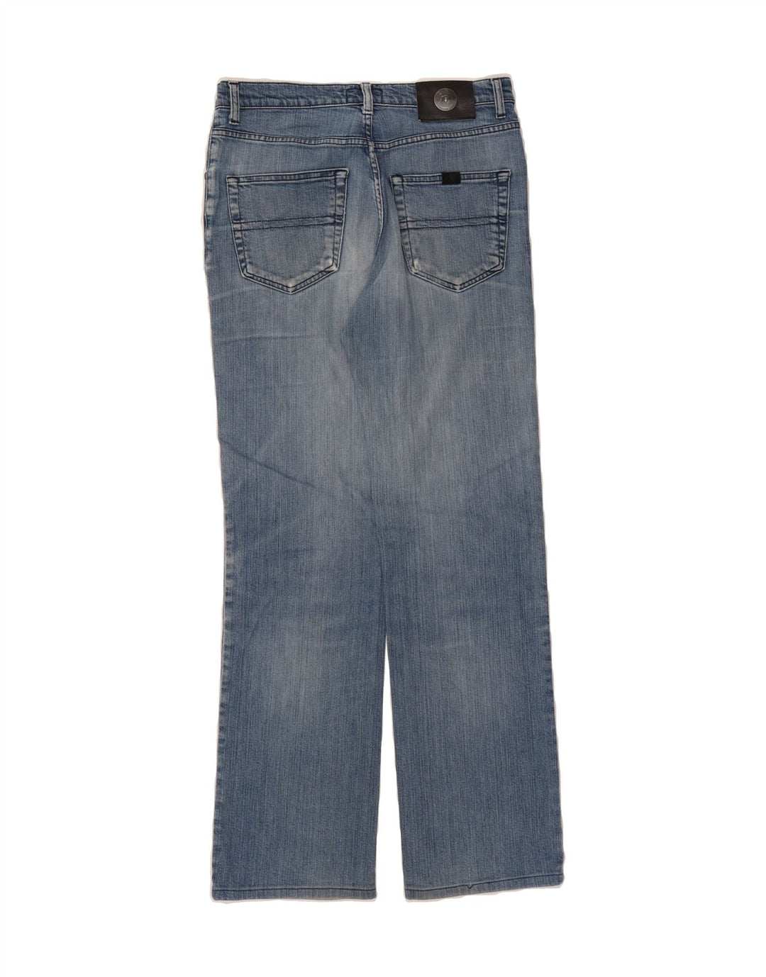 TRUSSARDI Womens Straight Jeans W31 L31 Blue Cotton Vintage Trussardi and Second-Hand Trussardi from Messina Hembry 