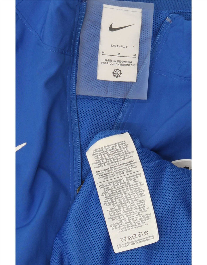Giacca da tuta grafica Nike Dri Fit da uomo, colore blu medio