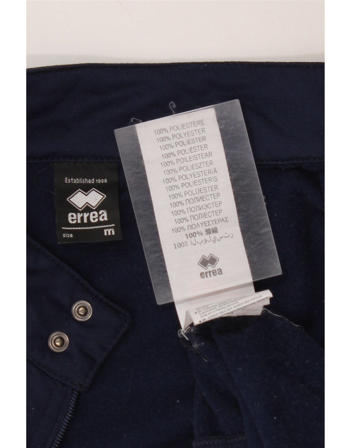 ERREA Giacca da tuta da uomo a righe medie blu navy