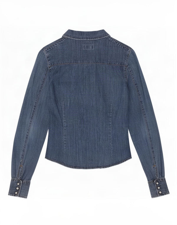 Camicia di jeans da donna Guess UK 6 XS Blu
