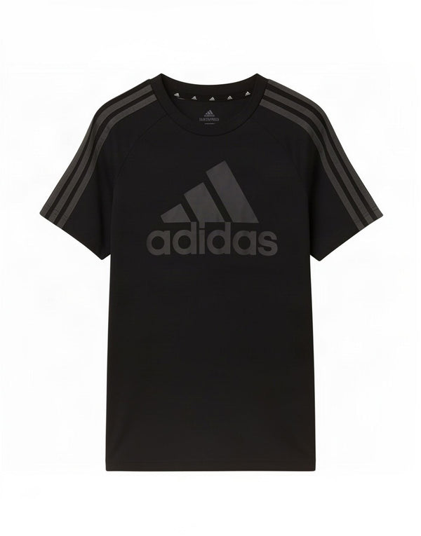 Maglietta Adidas Aeroready Graphic da ragazzo 11-12 anni Nera