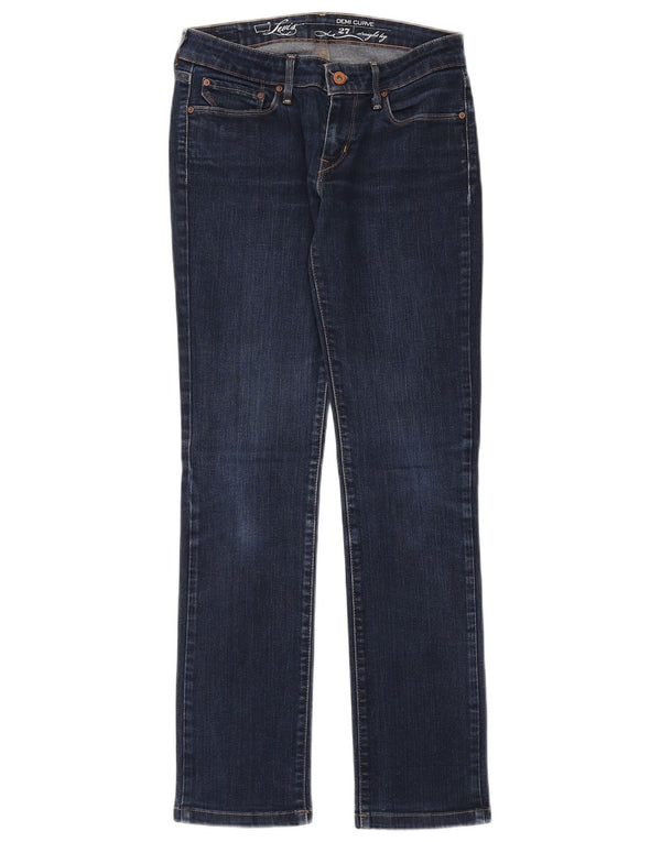 Jeans dritti Demi Curve da donna Levi's W27 L31 cotone blu
