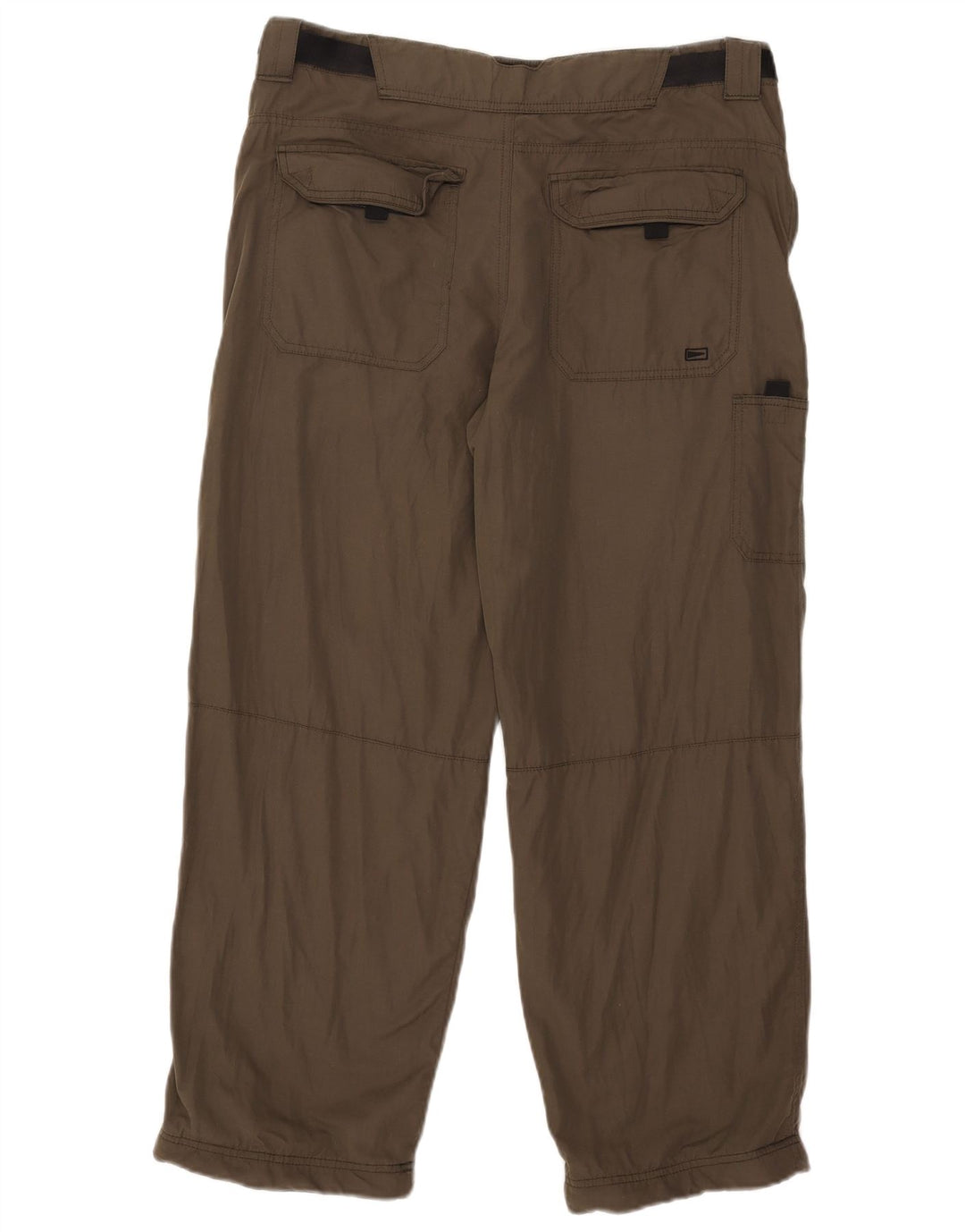 Pantaloni cargo dritti Marks & Spencer da uomo Blue Harbour W36 L29 kaki