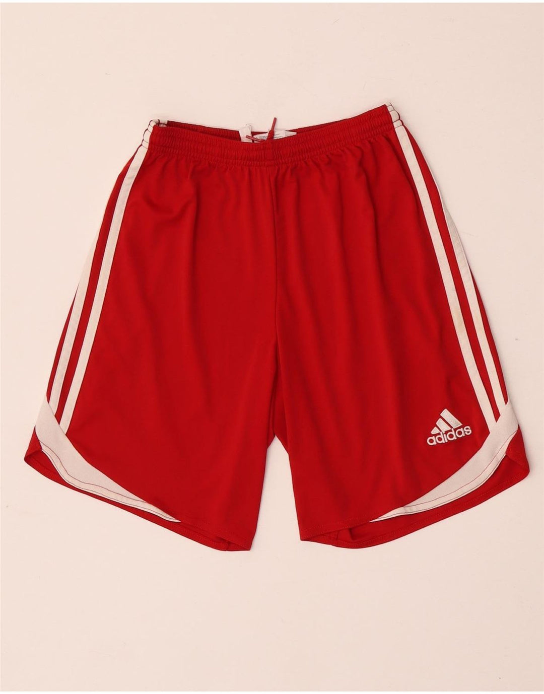 Pantaloncini sportivi Adidas Climacool da uomo XS Rosso Colourblock in poliestere