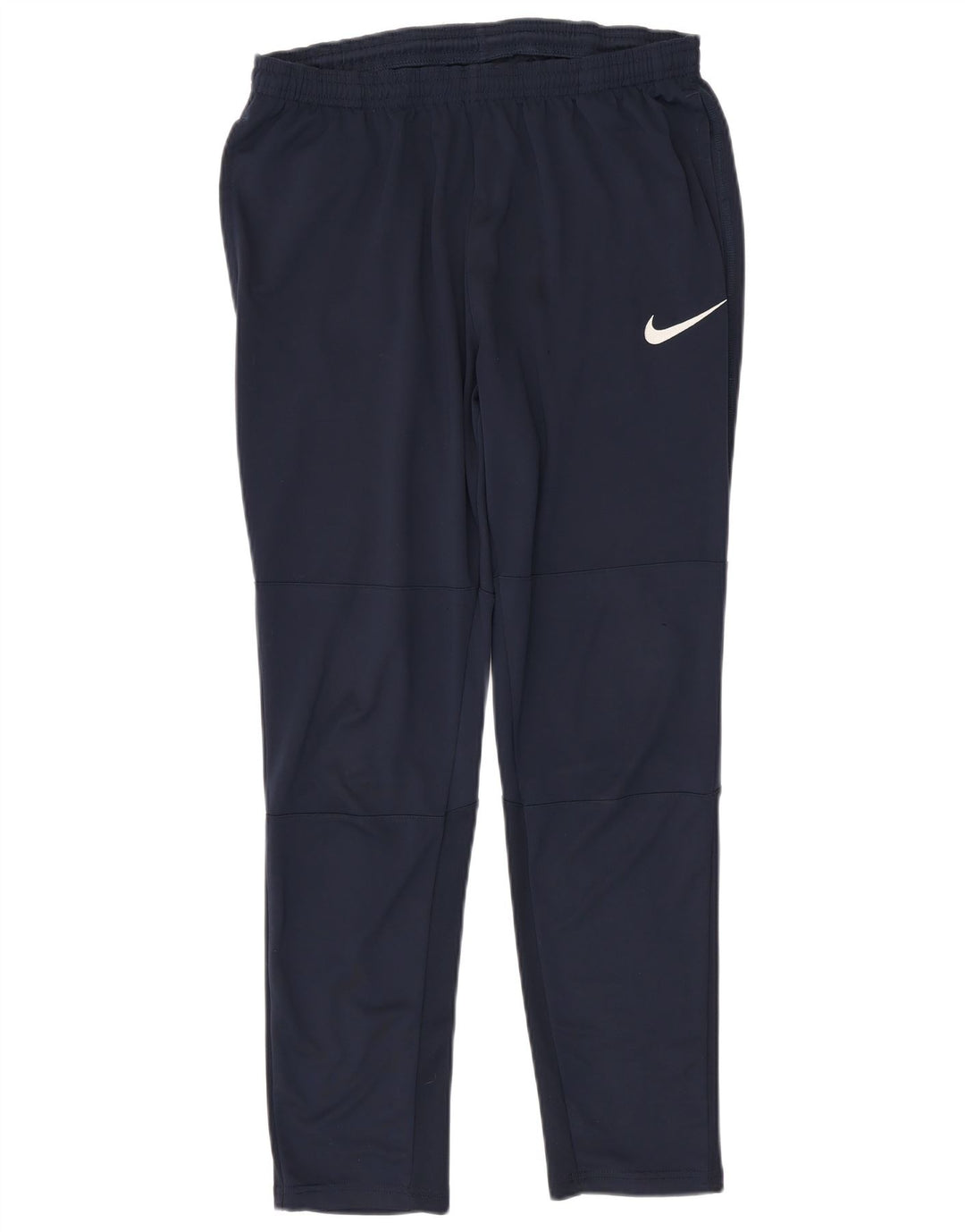 Pantaloni da tuta da uomo NIKE Dri Fit medio poliestere blu navy