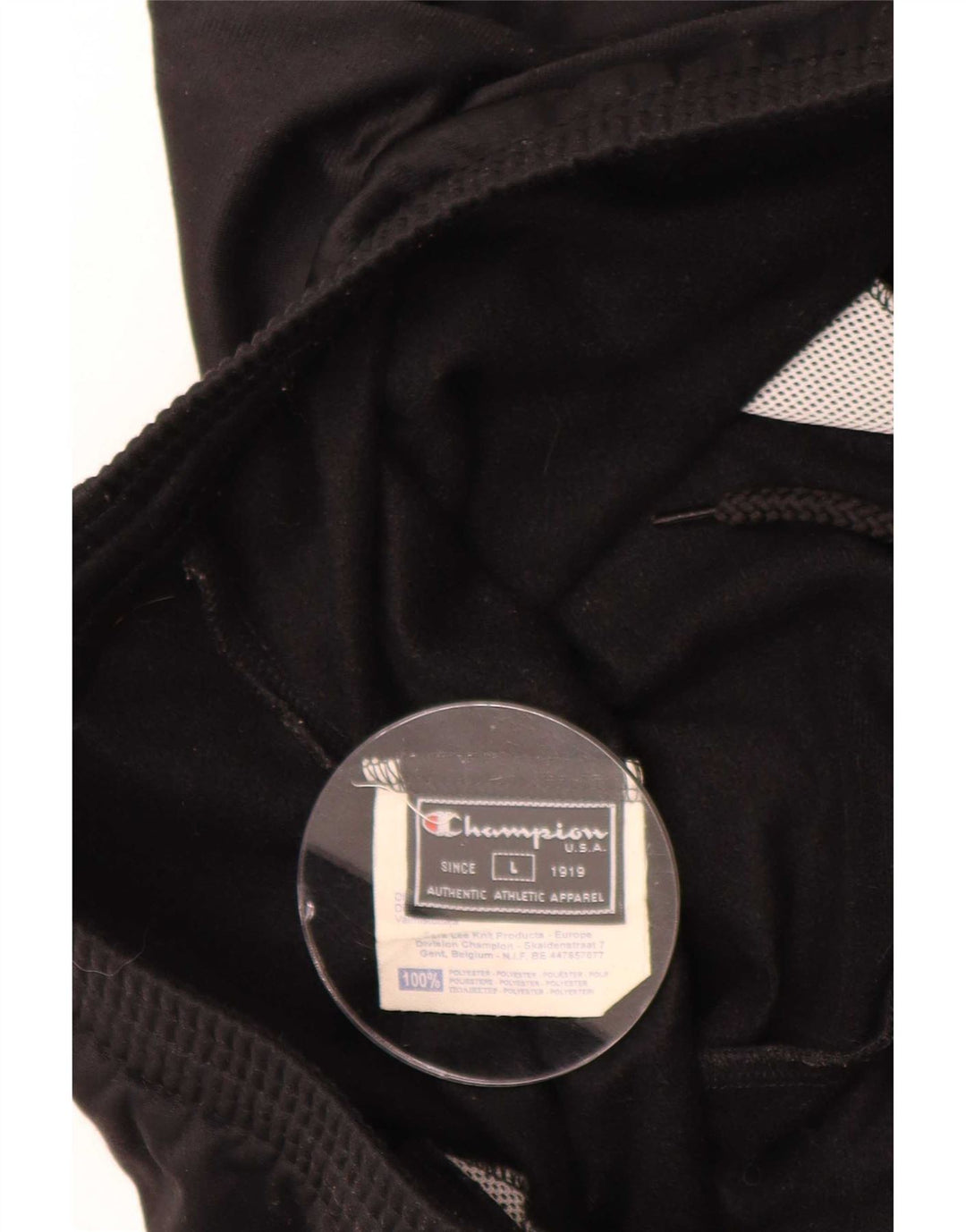 Pantaloni da tuta da uomo Champion Joggers Large Poliestere nero