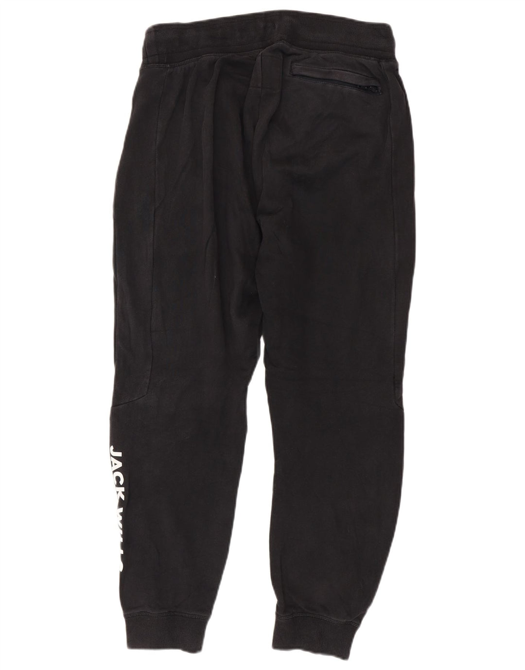 Pantaloni da tuta con grafica da uomo Jack Wills Joggers cotone medio nero