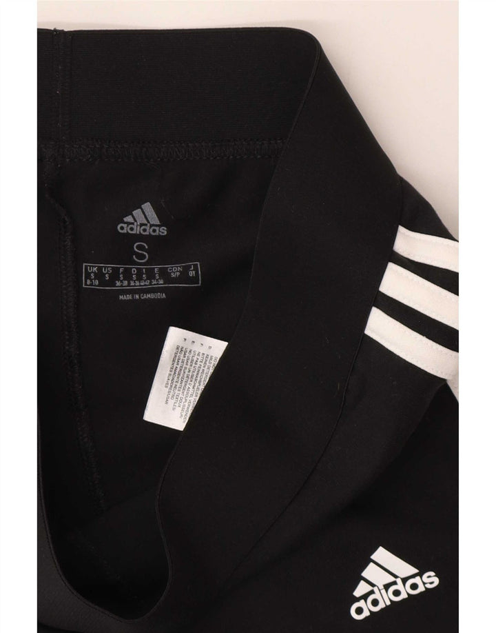 Leggings Adidas da donna UK 8/10 piccolo cotone nero