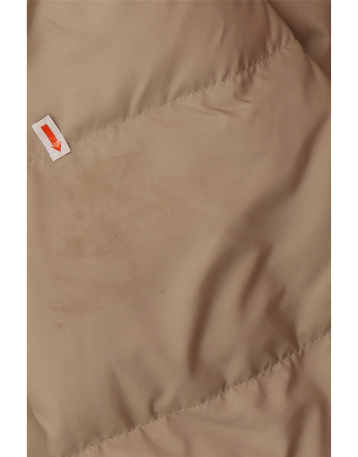 Giacca imbottita con cappuccio da uomo FILA UK 38 Poliestere beige medio