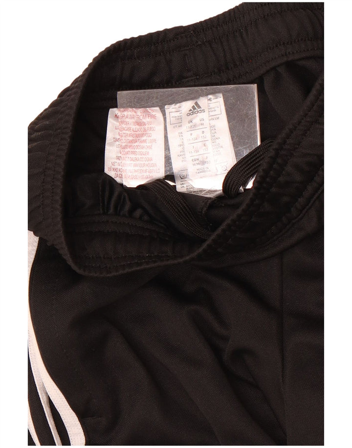 Pantaloni della tuta Adidas Climacool da ragazzo 11-12 anni in poliestere nero
