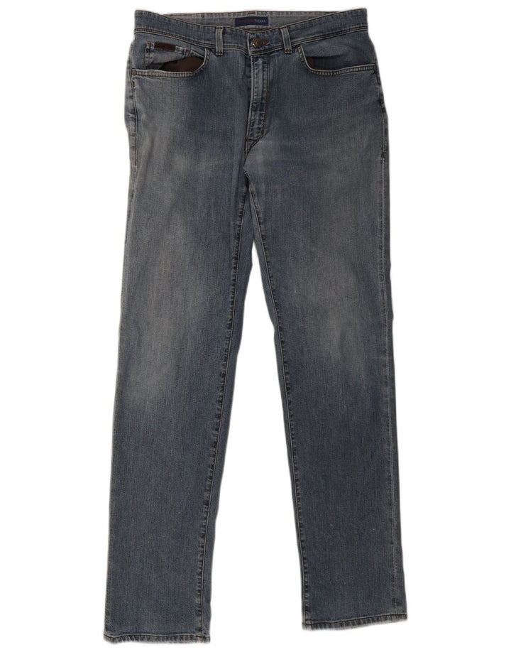 Jeans Dritti Uomo Trussardi W36 L34 Blu