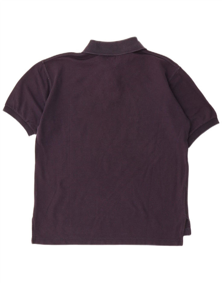 CALVIN KLEIN JEANS Polo da uomo in cotone blu navy medio