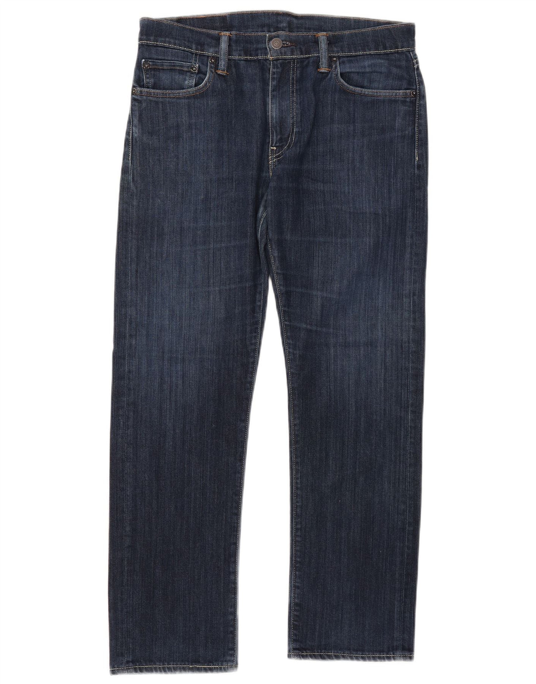 LEVI'S Jeans dritti da uomo 504 W32 L30 cotone blu