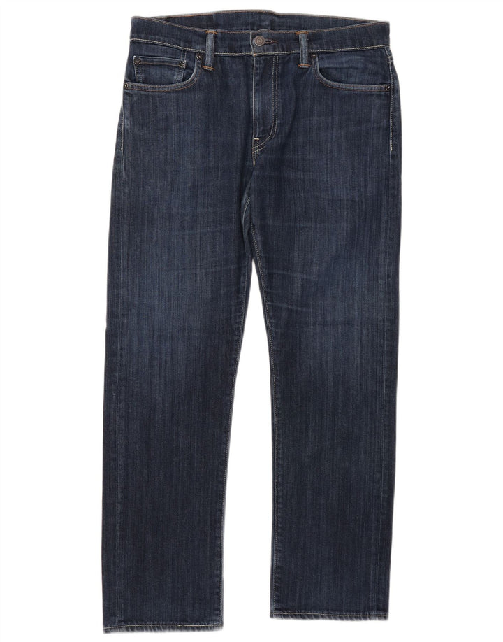 LEVI'S Jeans dritti da uomo 504 W32 L30 cotone blu