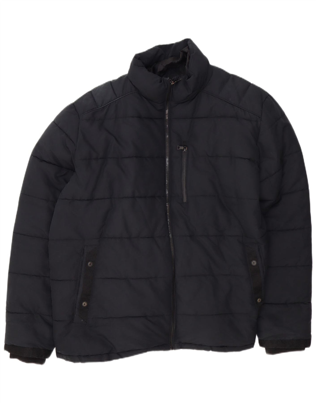 Giacca imbottita da uomo Marks & Spencer UK 46 3XL poliestere nero
