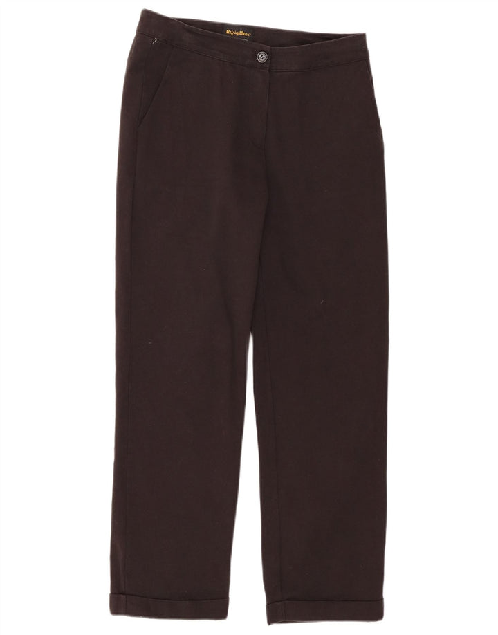 REFRIGIWEAR Pantaloni corti dritti da donna piccoli W28 L25 cotone nero