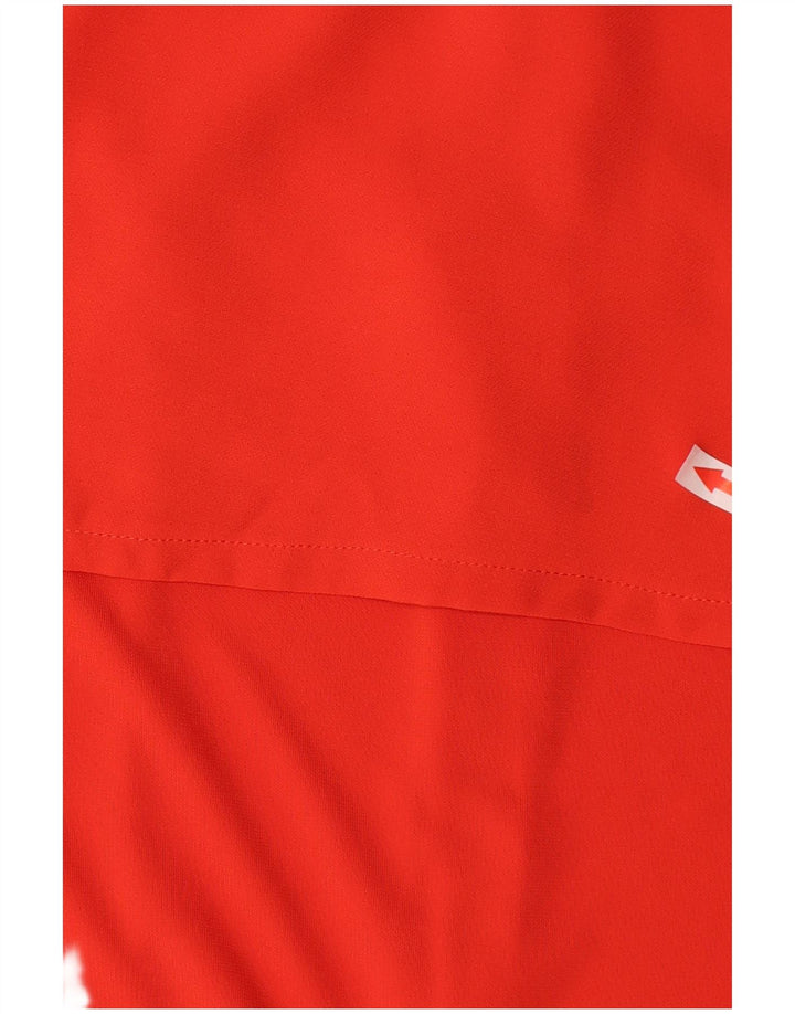 Abito a trapezio da donna Oasis UK 6 XS rosso poliestere