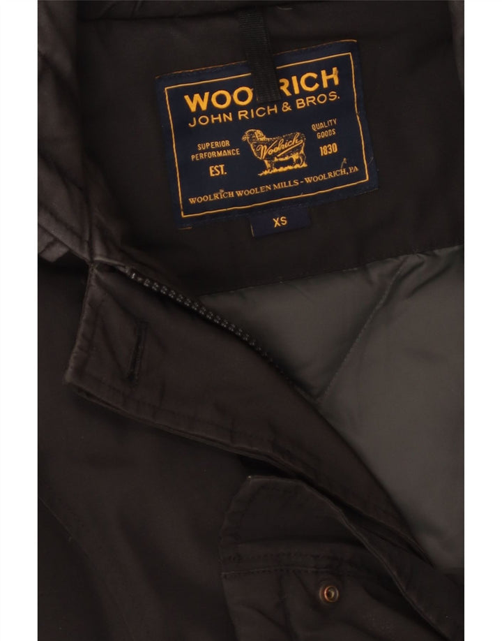 Cappotto imbottito con cappuccio da donna Woolrich UK 6 XS Nero