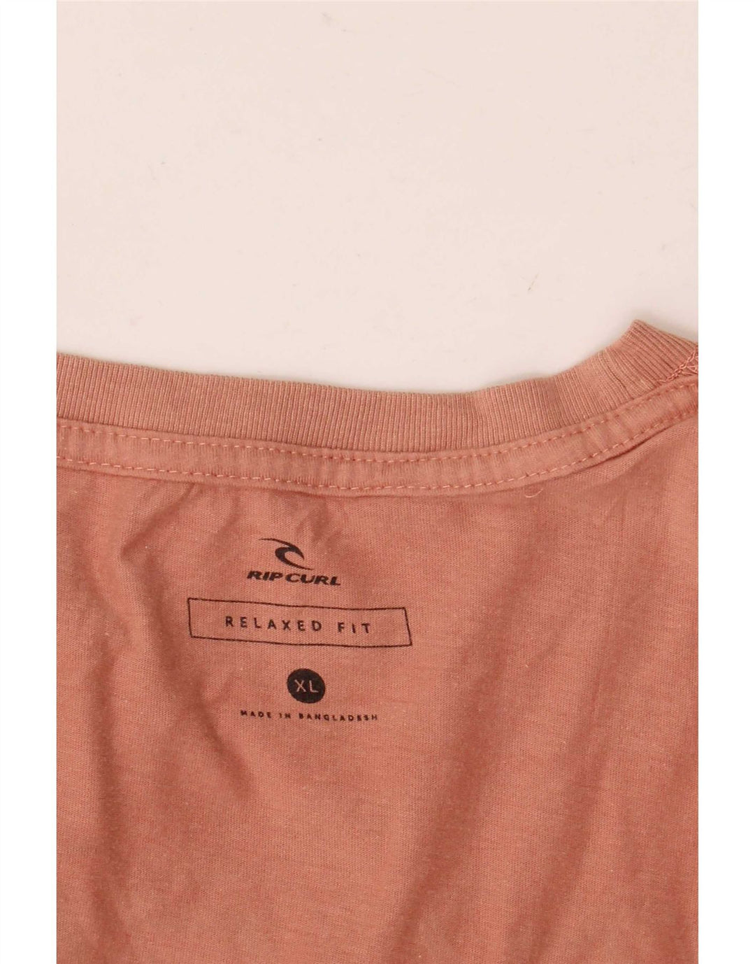 T-shirt grafica da uomo con vestibilità comoda Rip Curl XL rosa