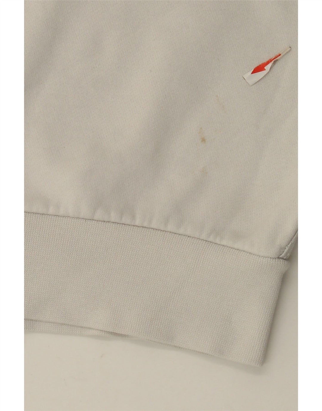 Felpa con grafica Nike da uomo, maglione XS, cotone bianco