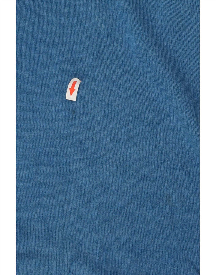 Maglione da uomo con scollo a V Marks & Spencer XL in cotone blu