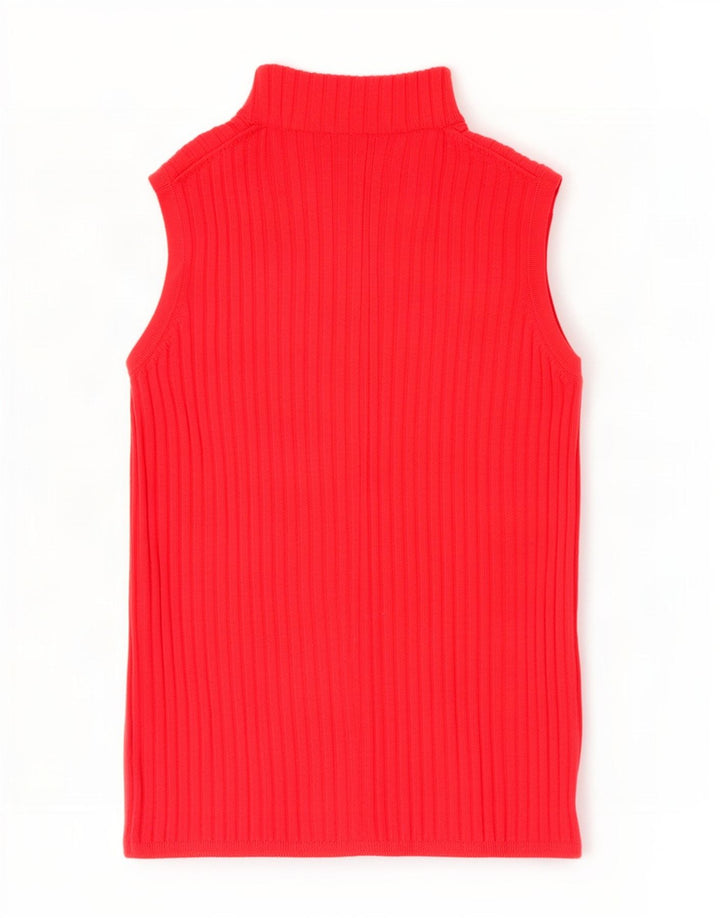 Canotta da donna Marks & Spencer UK 12 viscosa rossa media