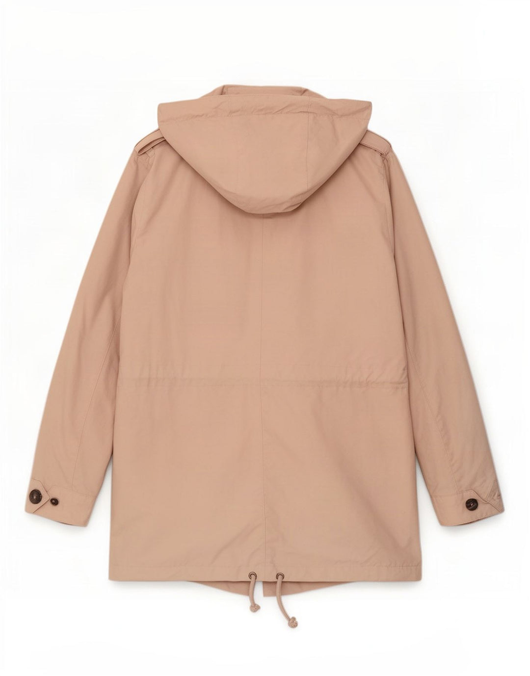 Giacca Parka militare con cappuccio da donna Marks & Spencer UK 12 Rosa medio