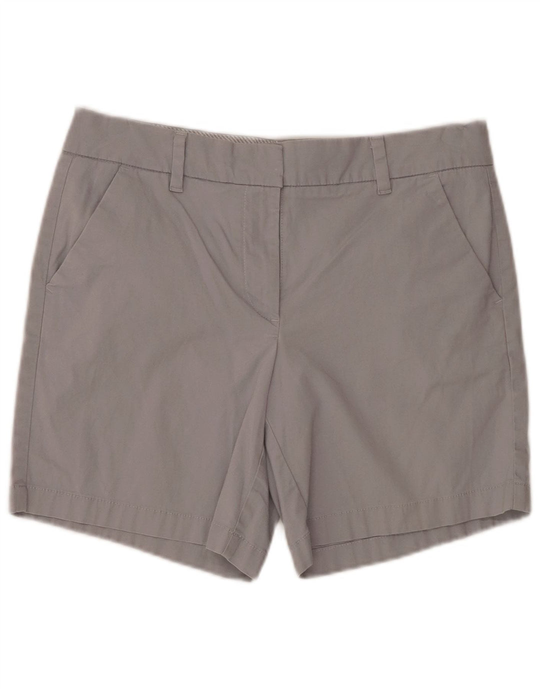 TOMMY HILFIGER Pantaloncini chino da donna US 8 Medium W32 Cotone grigio