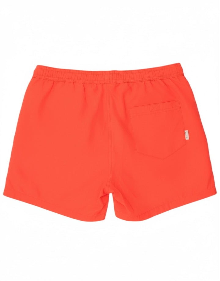 JACK & JONES Mens Swimming Shorts Medium  Orange Polyester