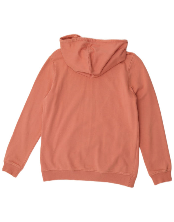Felpa con cappuccio grafica da donna Vans UK 14 cotone rosa medio