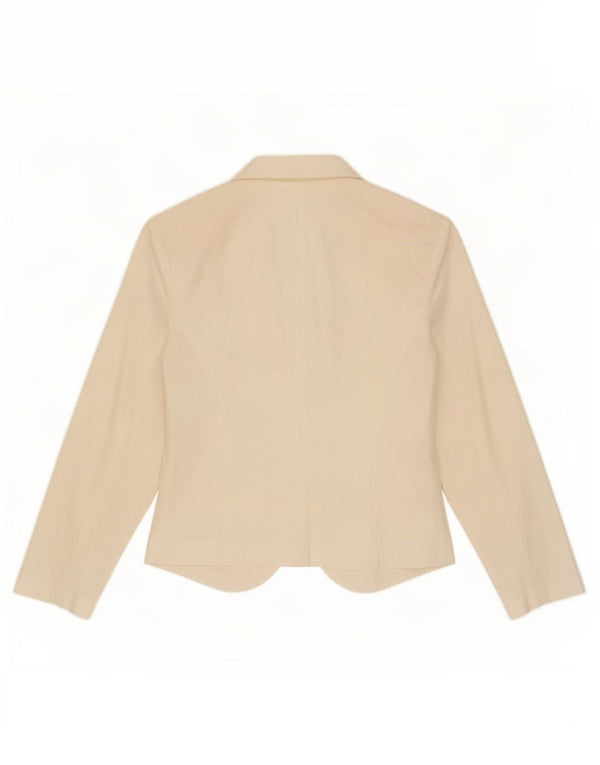 Giacca Blazer da Donna a 1 Bottone Rinascimento UK 6 XS Bianco Sporco