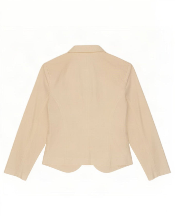 Giacca Blazer da Donna a 1 Bottone Rinascimento UK 6 XS Bianco Sporco