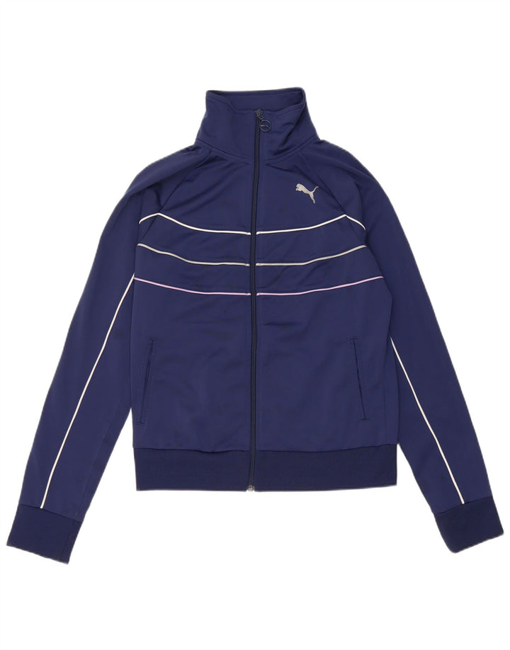 Giacca da tuta da donna Puma UK 12 Medium Blu Navy