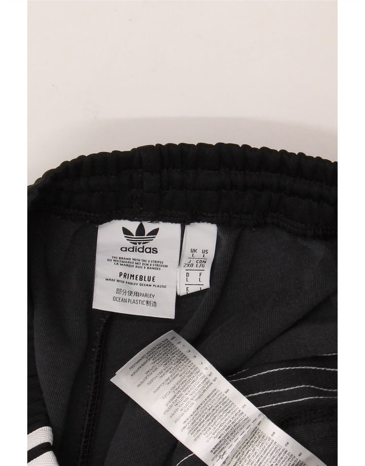 Pantaloni da tuta da uomo ADIDAS Joggers grandi neri in poliestere