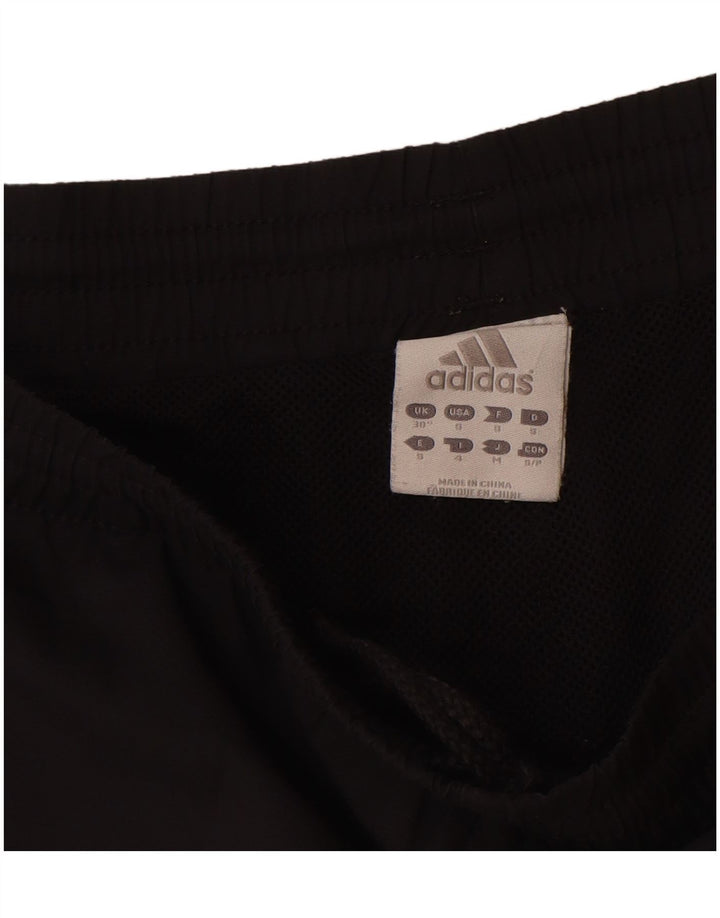 Pantaloncini sportivi da uomo Adidas grandi in poliestere nero