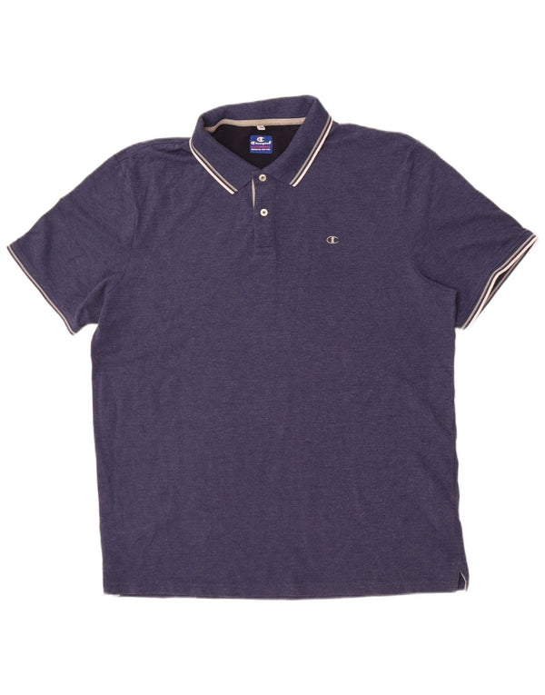 Polo da uomo Champion 3XL cotone blu navy