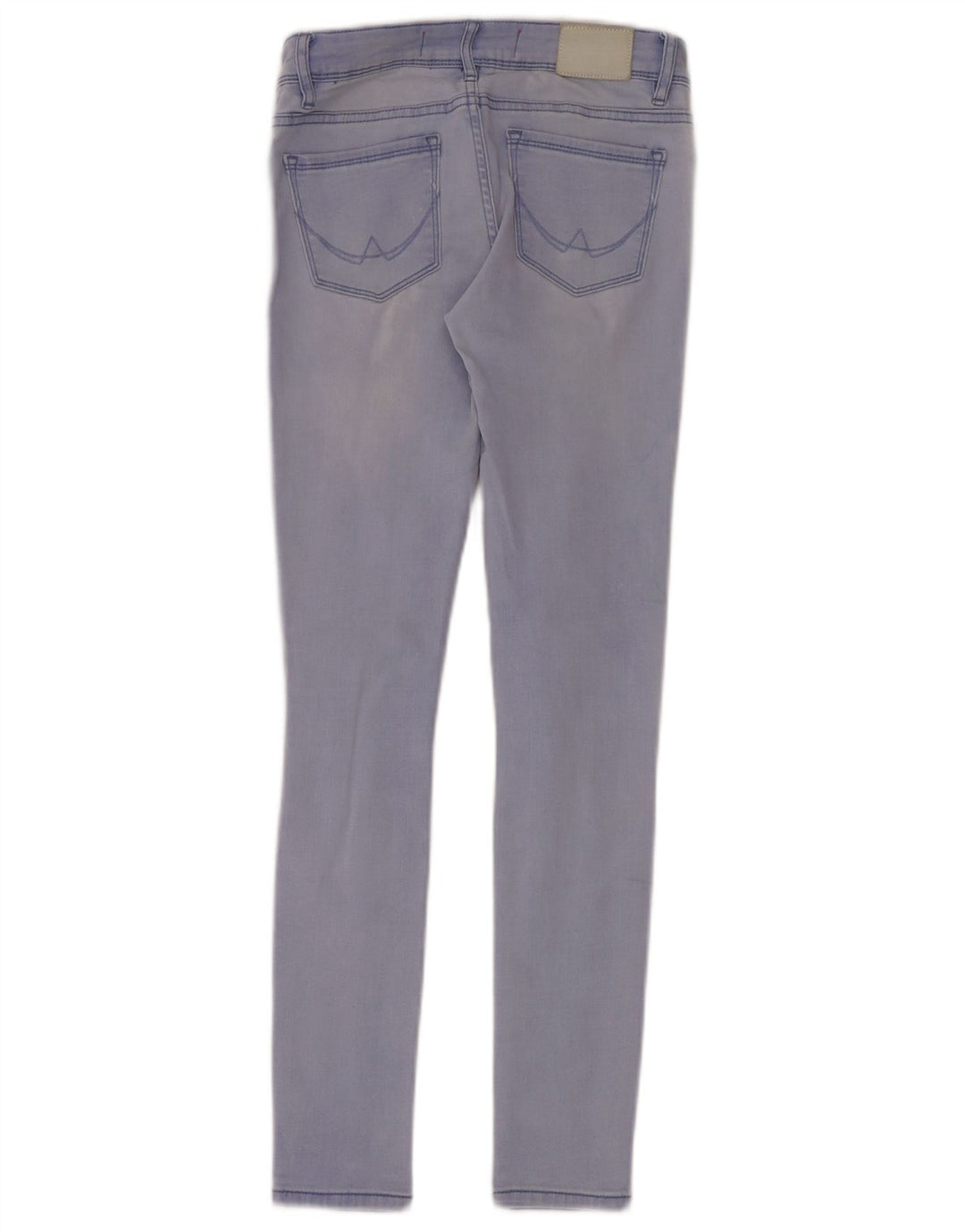Jeans Jeggings Superdry Donna Alexia Distressed W25 L30 Cotone Blu
