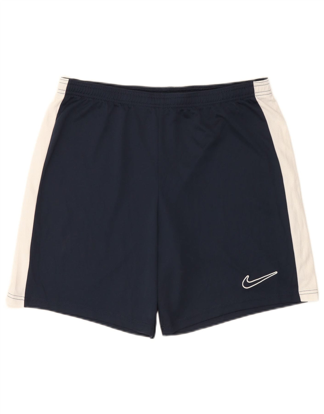 Pantaloncini sportivi Nike Dri Fit Slim da uomo, grandi, in poliestere color block blu navy