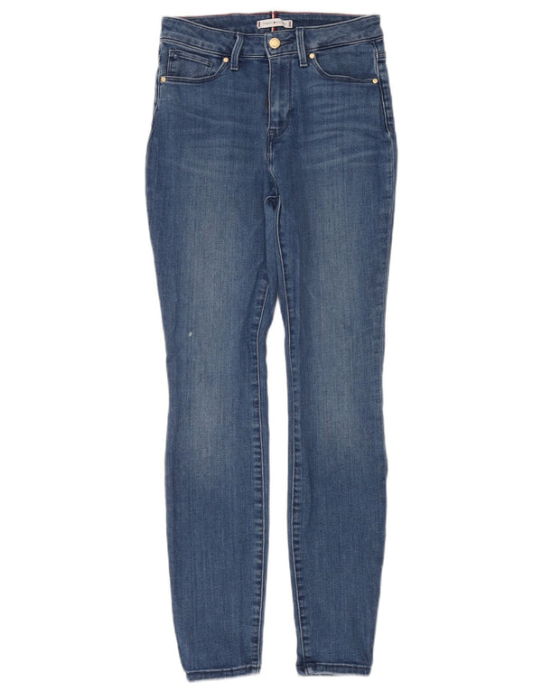 Jeans ultra skinny Tommy Hilfiger da donna Harlem W27 L30 cotone blu