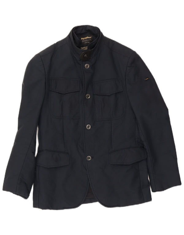 Giacca a vento blazer da uomo Refrigiwear IT 48 nylon medio blu navy