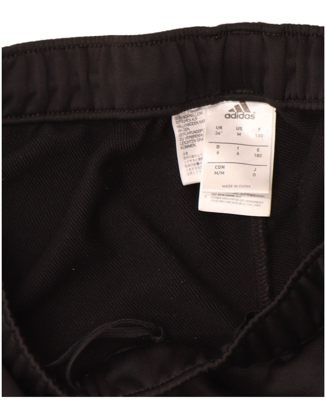 Pantaloni da tuta ADIDAS da uomo FC Bayern Munchen poliestere nero medio