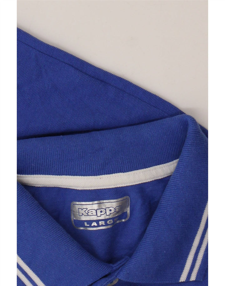 Polo Kappa Uomo Large Blu