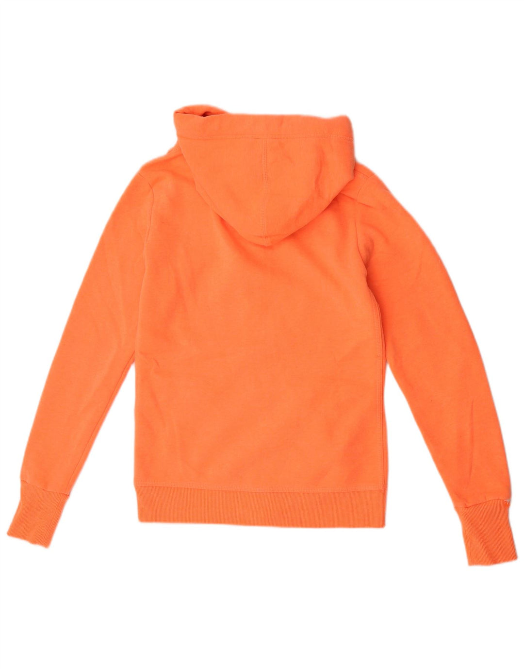 Maglione con cappuccio e zip da donna Superdry UK 10 Small Arancione Poliestere